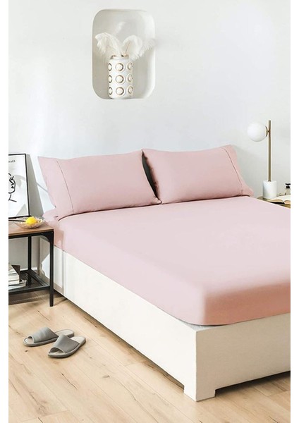 Çift Kişilik 150X200 Lastikli Çarşaf Seti %100 Pamuklu