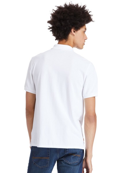 Tfo Chest Logo Polo Beyaz Erkek Kısa Kol T-Shirt fırsatları