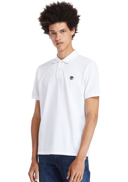 Tfo Chest Logo Polo Beyaz Erkek Kısa Kol T-Shirt fiyatları
