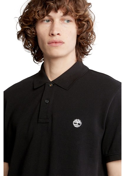 Tfo Chest Logo Polo Siyah Erkek Kısa Kol T-Shirt fırsatları