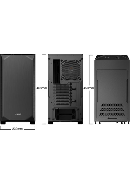 Be Quiet! BGW34 Pure Base 500 Standart Mıd-Tower Pc Kasası