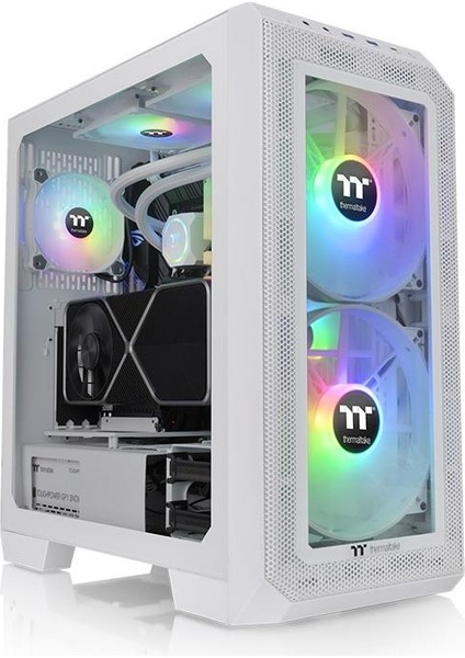 Thermaltake Vıew 300MX Tg CA-1P6-00M6WN-00 Gaming E-Tax Pc Kasası Beyaz