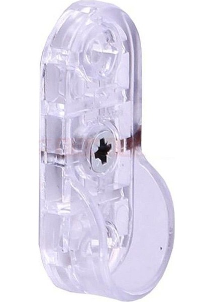 Oval Flanş Şeffaf 10 Adet