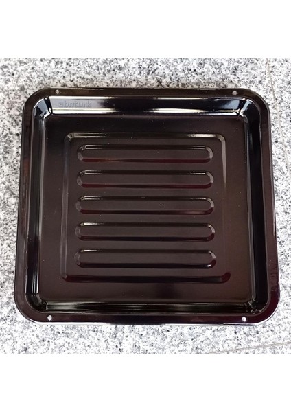 39X34CM Emaye Fırın Tepsisi Siyah Iç Dış Yüzeyi Sağlıklı Kaliteli Çinko Dikdörtgen Börek Tepsisi N40 fiyatları