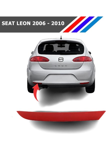 - Seat Leon Arka Tampon Reflektörü Sol Taraf 2006 - 2010 1P0945105B