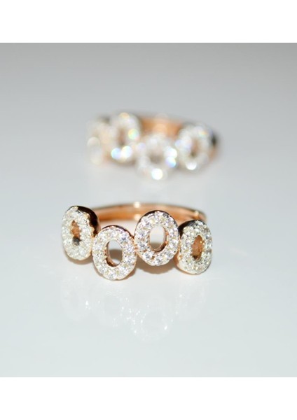 Crown Of Love Luxury Zirkon Taşlı Küpe