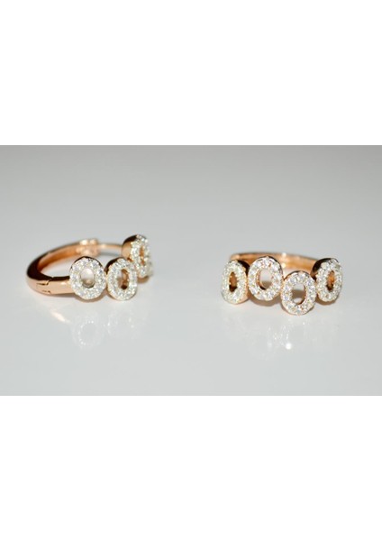 Crown Of Love Luxury Zirkon Taşlı Küpe fiyatları