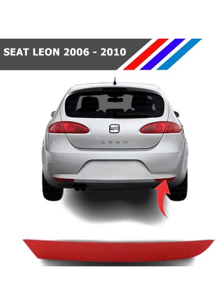 - Seat Leon Arka Tampon Reflektörü Sağ Taraf 2006 - 2010 1P0945106B
