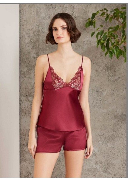 Pierre Cardin saten Gecelik Sabahlık Pijama Takım Şort Takım 6'lı Gelin Çeyiz Seti 6005 indirimleri