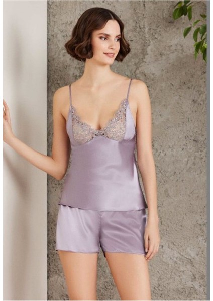 Pierre Cardin saten Gecelik Sabahlık Pijama Takım Şort Takım 6'lı Gelin Çeyiz Seti 6005 fırsatları