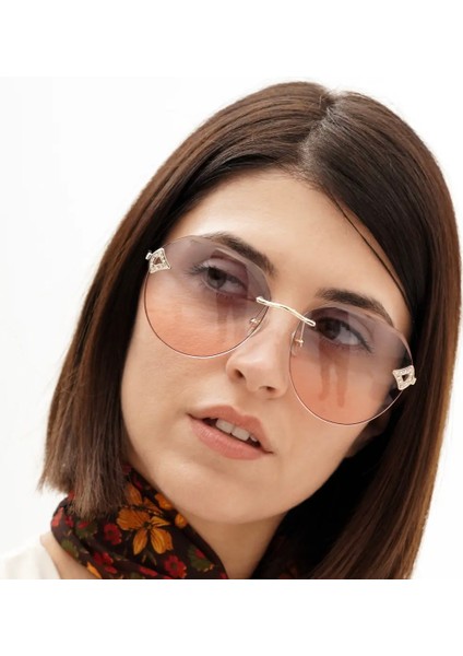 Baba Fiyatlar Lily Mavi Pembe Kristal Kadın Güneş Gözlüğü modelleri