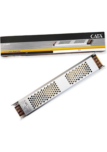 10 Adet Cata 21 Amper LED Trafosu Süper Slim