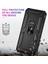 Casestreet Samsung Galaxy A54 Kılıf Vega Sert Silikon Tank Standlı Yüzüklü Mıknatıslı Kırmızı 2