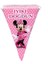 Minnie Mouse Temalı Üçgen Flama Bayrak Süs 1