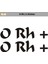 0 Rh (+) Sticker 2