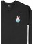 Sevimli Tavşan Cep Tasarım Baskılı Sweatshirt 2