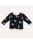 Tilki Desenli Lacivert Bebek Sweatshirt 1