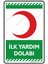 Ilk Yardım Dolabı/25x35cm/kompozit 1