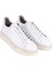 17031 Beyaz Sneaker Deri Ayakkabı 3