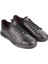 17374 Sneaker Siyah Deri Ayakkabı 3