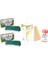 Azulen Yeşil Kalıp Ağda 400 gr x 2 + Spatula 100'lü + Ağda Yağı Sprey 100 ml 1