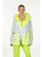 Oversize Kapüşonlu Neon Kadın Ceket - Günlük Spor 4