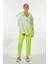 Oversize Kapüşonlu Neon Kadın Ceket - Günlük Spor 1
