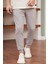 Erkek Basic Fit Kalıp Eşofman Altı Gri Melanj - 948DNGR 1