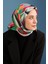 Daphne Siyah Pamuk Viskon Eşarp Modeli 4
