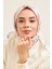 Pastel Astrel Lila Pamuk Viskon Eşarp Modeli 3