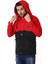 Erkek Slim Fit Kırmızı Siyah Su ve Rüzgar Geçirmez Mevsimlik Ceket 5
