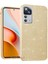 Xiaomi Mi 12T ve Mi 12T Pro Uyumlu Kılıf Kamera Çıkıntılı Korumalı Parlak Parıltılı Simli Darbe Koruyucu Kapak 1