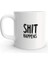 Shit Happens Temalı Minimalist Kupa Bardak 1