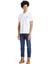 Tfo Chest Logo Polo Beyaz Erkek Kısa Kol T-Shirt 1