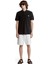Tfo Chest Logo Polo Siyah Erkek Kısa Kol T-Shirt 3