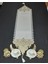 Sehara/runner/masa Ranırı/krem Kadife/gold Deri İŞLEMELİ/120CMX32CM 2