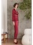 Pierre Cardin saten Gecelik Sabahlık Pijama Takım Şort Takım 6'lı Gelin Çeyiz Seti 6005 3