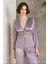 Pierre Cardin saten Gecelik Sabahlık Pijama Takım Şort Takım 6'lı Gelin Çeyiz Seti 6005 5