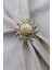 6 Adet Gold Güneş Metal Peçete Halkası - Napkin Ring 3