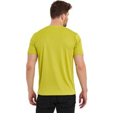 Kısa Kol Erkek Spor T-Shirt Omuzda Reflektör Baskı