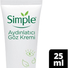 Simple Protect 'N' Glow Aydınlatıcı Göz Kremi Koyu Halkaları Azaltmaya  Vegan 25 ml