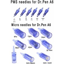 Adanil Dr Pen 3 Pin Kalıcı Makyaj Iğnesi R3-M 10 Adet