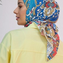 İpekhan Vintage Desen Ince Pamuk Eşarp