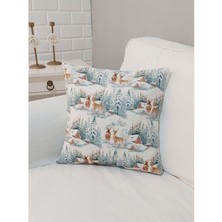 Körfez Kırlent Ilkbahar Yaz Temalı Kırlent Kılıfı 43x43cm