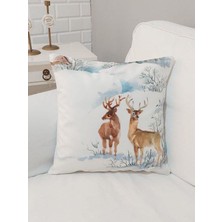 Körfez Kırlent Ilkbahar Yaz Temalı Kırlent Kılıfı 43x43cm