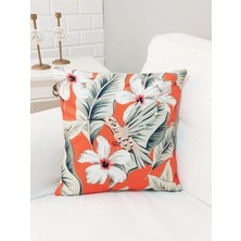 Körfez Kırlent Ilkbahar Yaz Temalı Kırlent Kılıfı 43x43cm