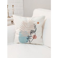 Körfez Kırlent Ilkbahar Yaz Temalı Kırlent Kılıfı 43x43cm