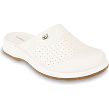 Muya Orthopedix Sabo Çok Amaçlı Kaymaz Tabanlı Beyaz Erkek Terlik 31320