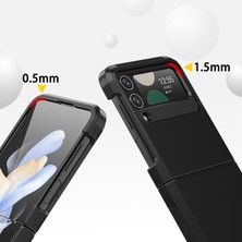 Qichengda For Samsung Galaxy Z Flip4 Zırh Cep Telefonu Kılıfları (Yurt Dışından)
