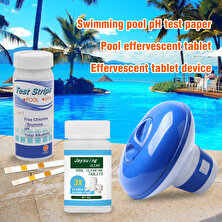 Royal Love Havuz Kimyasal Klor Dispenser Havuz W. Tabletleri Dezenfeksiyon Temizleme 50G Tabletler (Yurt Dışından)